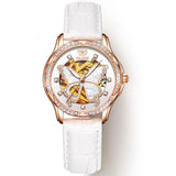 Women's Butterfly Dial Mechanical Watch - Dazpy