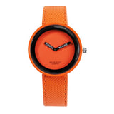 Colorful Watch with Leather Band - Dazpy