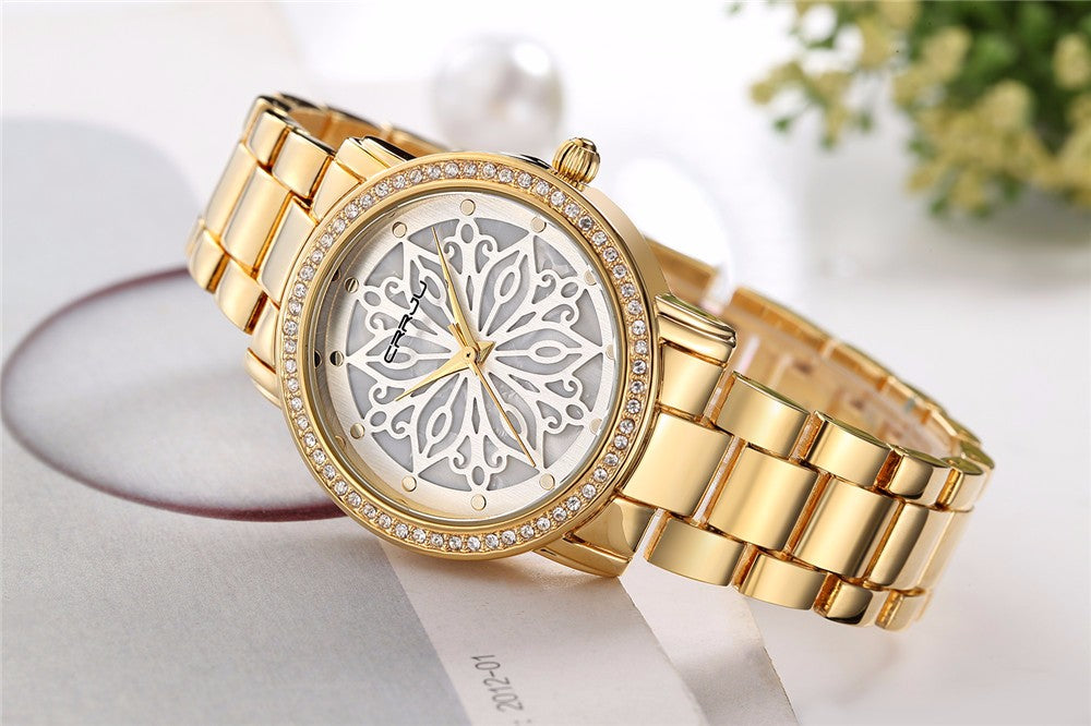 Luxury Fashion Rhinestone Watch - Dazpy