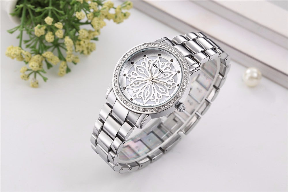 Luxury Fashion Rhinestone Watch - Dazpy