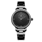 Women's Crystal Dial Quartz Watches - Dazpy