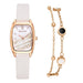 Women's Shell Dial Watch with Bracelet - Dazpy