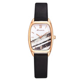 Women's Shell Dial Watch with Bracelet - Dazpy