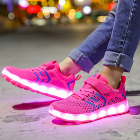 Flying Knit Children's Sports Shoes Coconut Children's Shoes