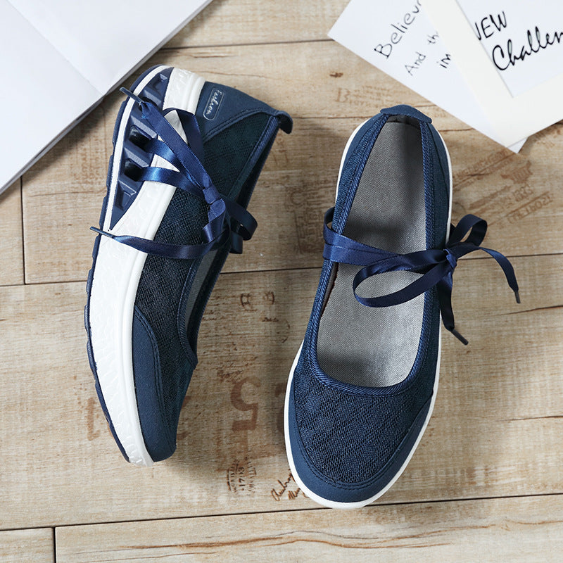 New Korean Style Comfortable Casual Shoes With Thick Sole - Dazpy