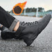 Fall New Men's Casual High-top Warmth And Fleece Ankle Boots - Dazpy