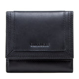 Women's leather wallet 30% short leather wallet - Dazpy