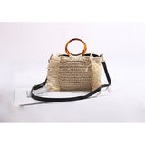 Fashion Simple One-shoulder Diagonal Woven Bag - Dazpy