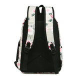 Backpack Printed Flowers Nylon Waterproof Ethnic Travel - Dazpy