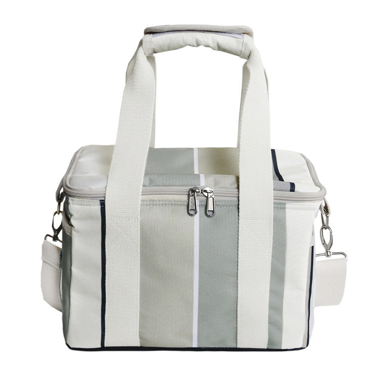 Picnic Bag Waterproof Large Capacity Double Zipper Picnic Ice - Dazpy