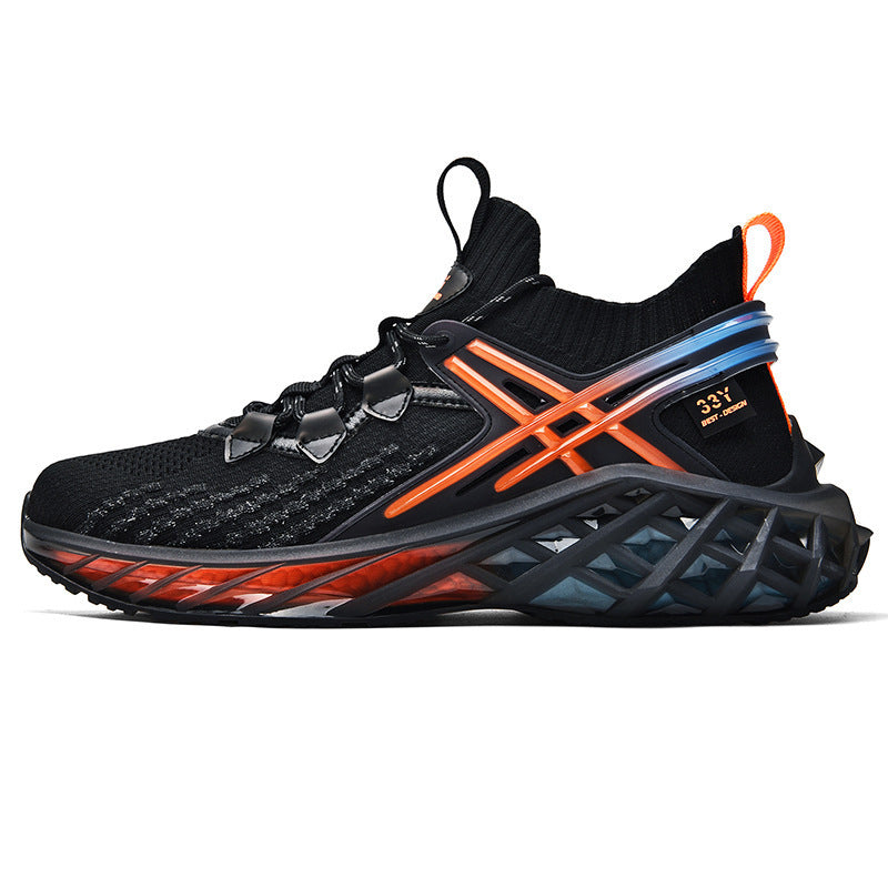 Men's Luminous Lightweight Casual Sports Running Shoes - Dazpy