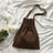Foldable Green Shopping Bag Female Bag