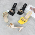 New Simple Stiletto Slippers Women - Dazpy