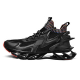 Summer Breathable Flying Woven Shock-absorbing Running Shoes - Dazpy