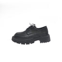 Thick-soled Leather Shoes Soft Thick Heel Women's Shoes