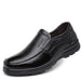 Middle-aged And Elderly Men's Leather Top Layer Shoes - Dazpy