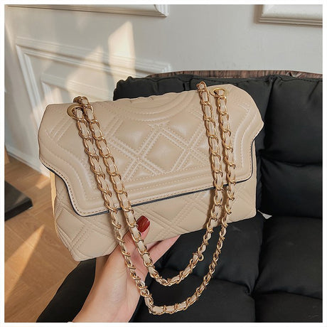 Cross-border Women's Bag Factory Direct Supply 2021 New TB Rhombus One-shoulder Crossbody Chain Women's Bag - Dazpy