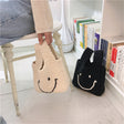 Hand Crocheted Wool Tote Backpack Material Bag - Dazpy