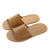 Rattan Mat Rattan Woven Rattan Straw Woven Slippers - Dazpy