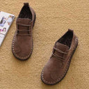 Flat Single Leopard Print Lazy Cotton Fisherman Shoes