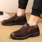 Old Beijing Cloth Shoes One-step Casual Men's Big Cotton Shoes - Dazpy