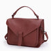 Retro Portable Messenger Bag Large-capacity Leather Bag - Dazpy