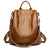 All-match Leather Soft Leather Anti-theft Multifunctional Backpack