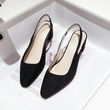 Summer New Student Korean Version All-match Chunky Heel Shoes - Dazpy