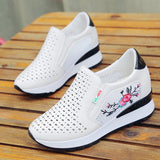 Women Comfortable Casual Shoes Summer Slip On Loafers Mixed - Dazpy