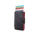 Automatic Pop-Up Aluminum Anti-theft Swipe Storage Card Holder