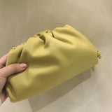 Fashion One-shoulder Messenger Hand-made Dumpling Bag Female - Dazpy