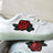 New Colorful Led Luminous Shoes Embroidered Roses Female Usb Charging Shoes