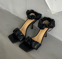 Ladies Open-toe High-heeled Simple Temperament Fairy Sandals