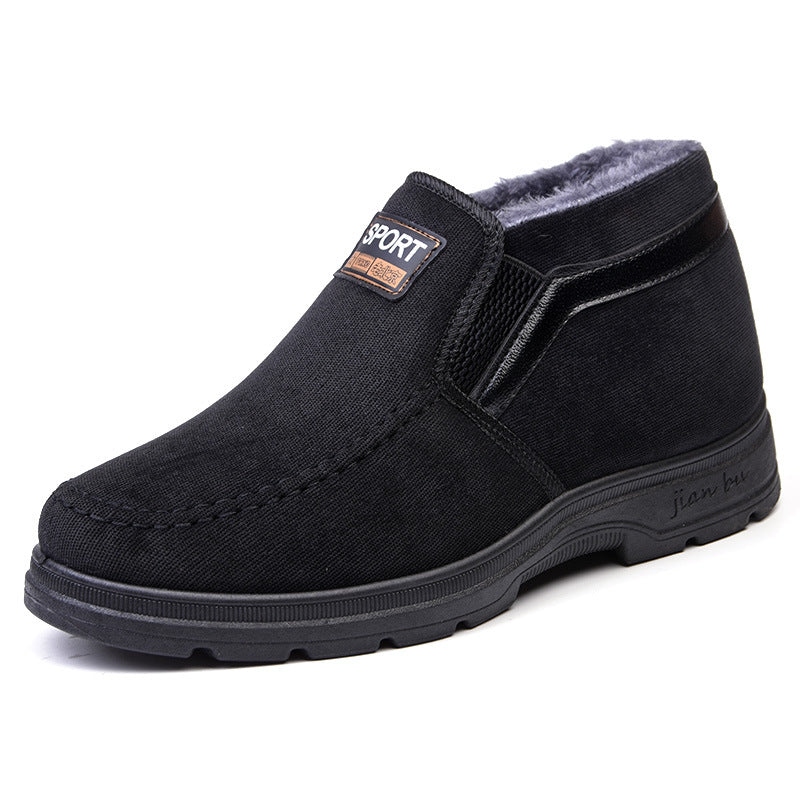 Cotton Shoes Men's Foreign Trade Winter Velvet And Thick - Dazpy