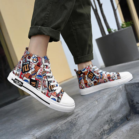 Big Kids High Top Boys Casual Sneakers - Dazpy