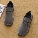 Flat Single Leopard Print Lazy Cotton Fisherman Shoes