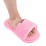 All-round Bristle Silicone Foot Wash Slippers To Clean The Soles Of The Feet - Dazpy