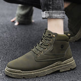 DroKorean Style Trendy High-top Men's Shoes - Dazpy