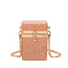 Fashion Chain Hand-held Women's Messenger Box Bag - Dazpy