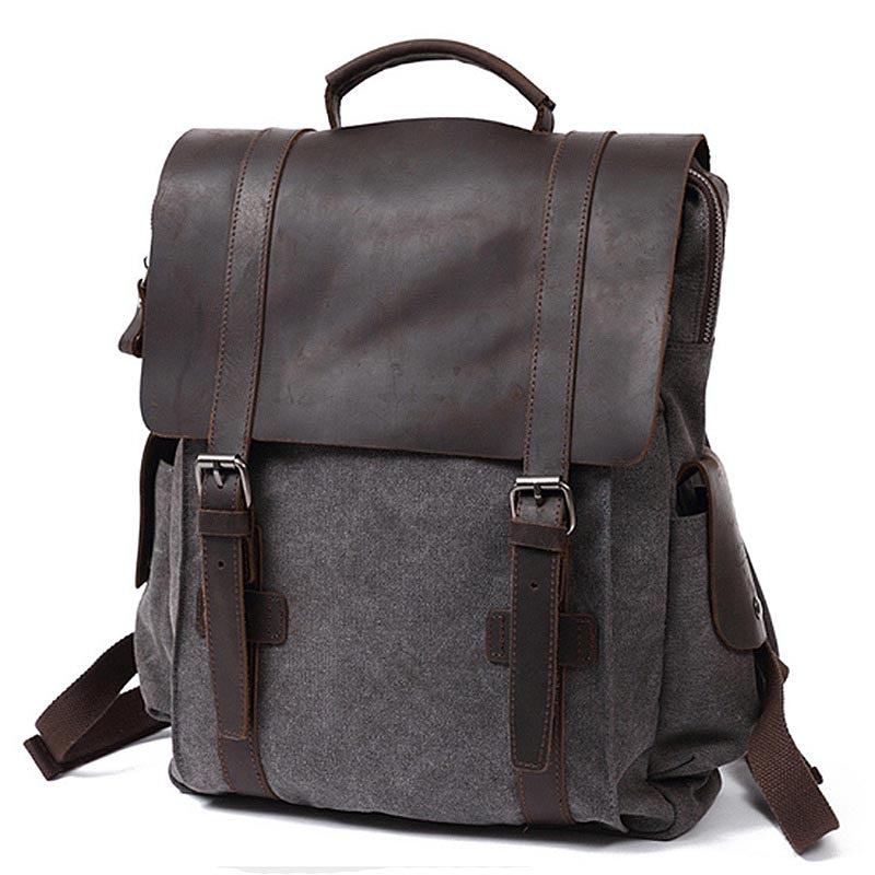 Fashion Outdoor Travel Bag Canvas Backpack - Dazpy