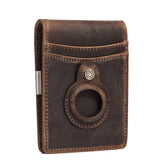 RFID Coin Clip Layer Leather Card Holder For Men - Dazpy