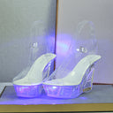 Pole Dance Crystal Bottom Women's Large Size Shoes