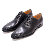 Classic Business Formal Leather Shoes Cross-border Men's Shoes - Dazpy