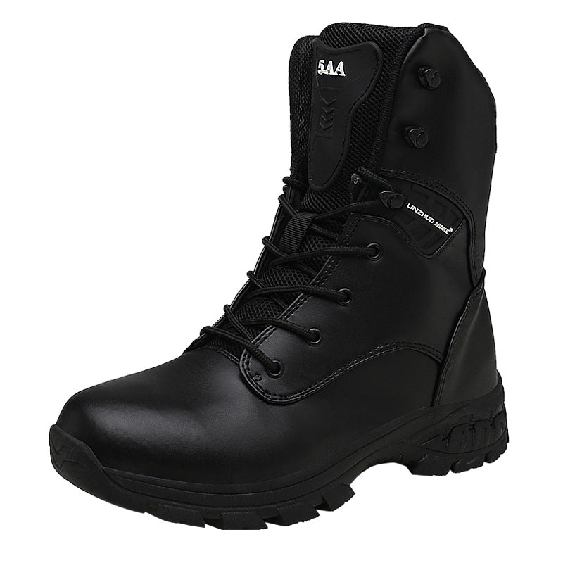 High-top Tactical Boots Men's Snow Boots Hiking Training Shoes - Dazpy