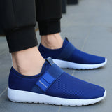 Trendy Casual Mesh Breathable Sports Casual Shoes Men's Shoes Fashion Student One-legged Lazy Shoes - Dazpy