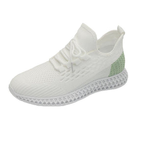 Leisure Sports Running Women's Shoes Flying Weaving