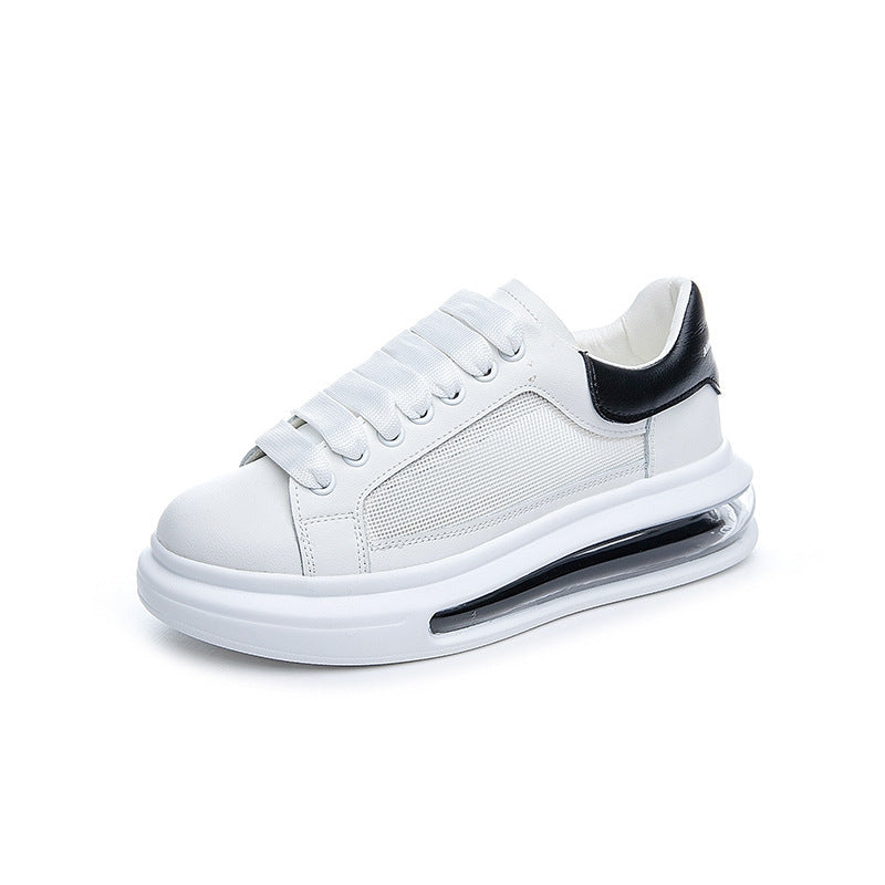 Casual Mesh Thick-soled Breathable Hollow Sneakers - Dazpy