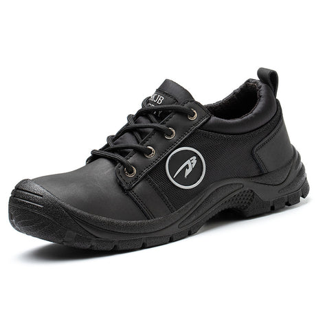 Anti-smash And Wear-resistant High-top Men's Non-slip, Waterproof And Oil-resistant Protective Shoes - Dazpy