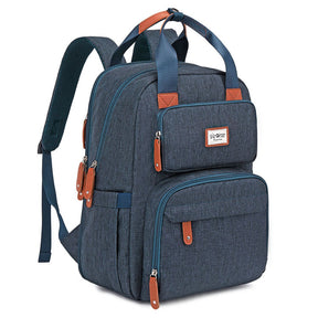 Fashionable Multifunctional Large-capacity Double Shoulder Mommy Bag