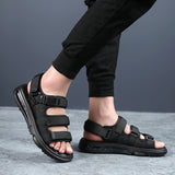 Men's Non-Slip Outdoor Beach Sandals With Air Cushion Bottom - Dazpy